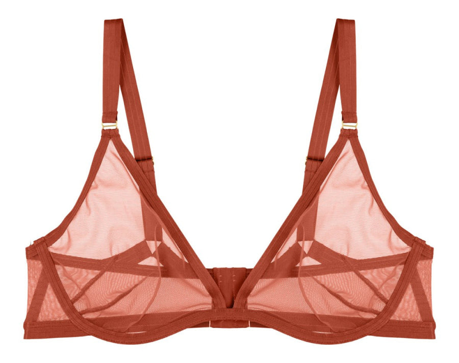 Follow Your Desires Plunge Bra - Sienna - Bra