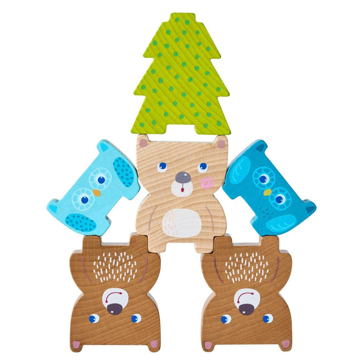 Forest Friends Stacking Toy - ’Wooden Toy - Baby Kids Kids Adult Baby’