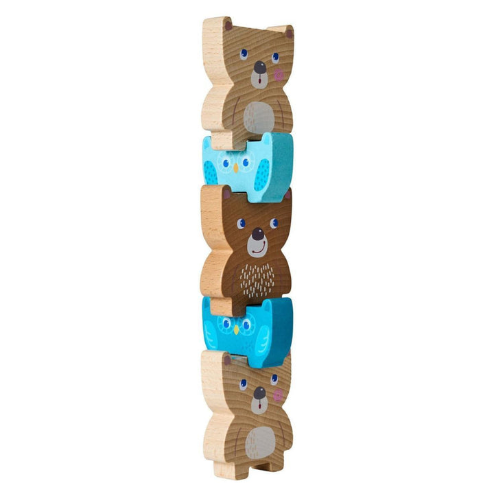 Forest Friends Stacking Toy - ’Wooden Toy - Baby Kids Kids Adult Baby’