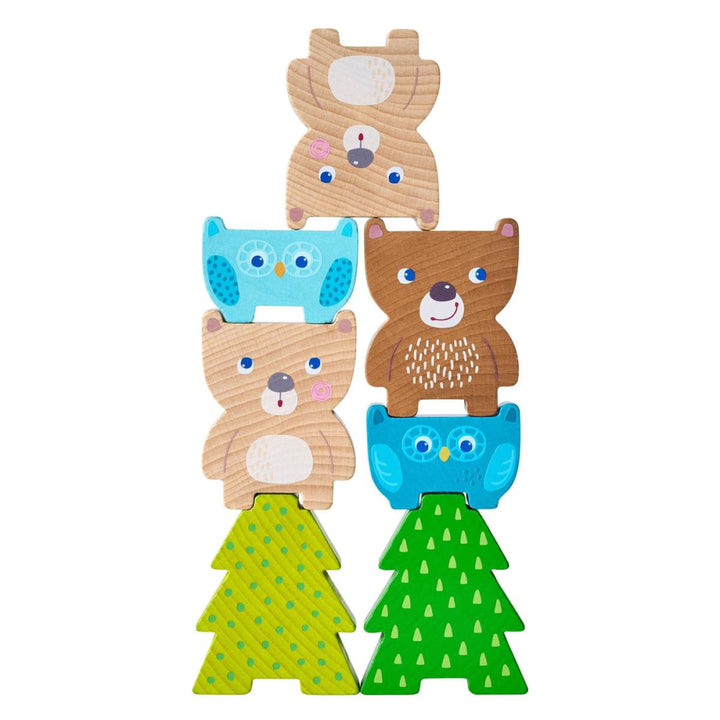 Forest Friends Stacking Toy - ’Wooden Toy - Baby Kids Kids Adult Baby’