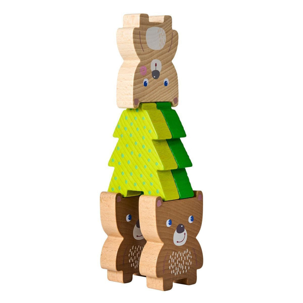 Forest Friends Stacking Toy - ’Wooden Toy - Baby Kids Kids Adult Baby’