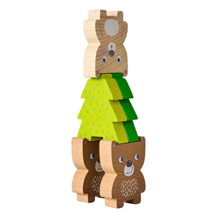 Forest Friends Stacking Toy - ’Wooden Toy - Baby Kids Kids Adult Baby’