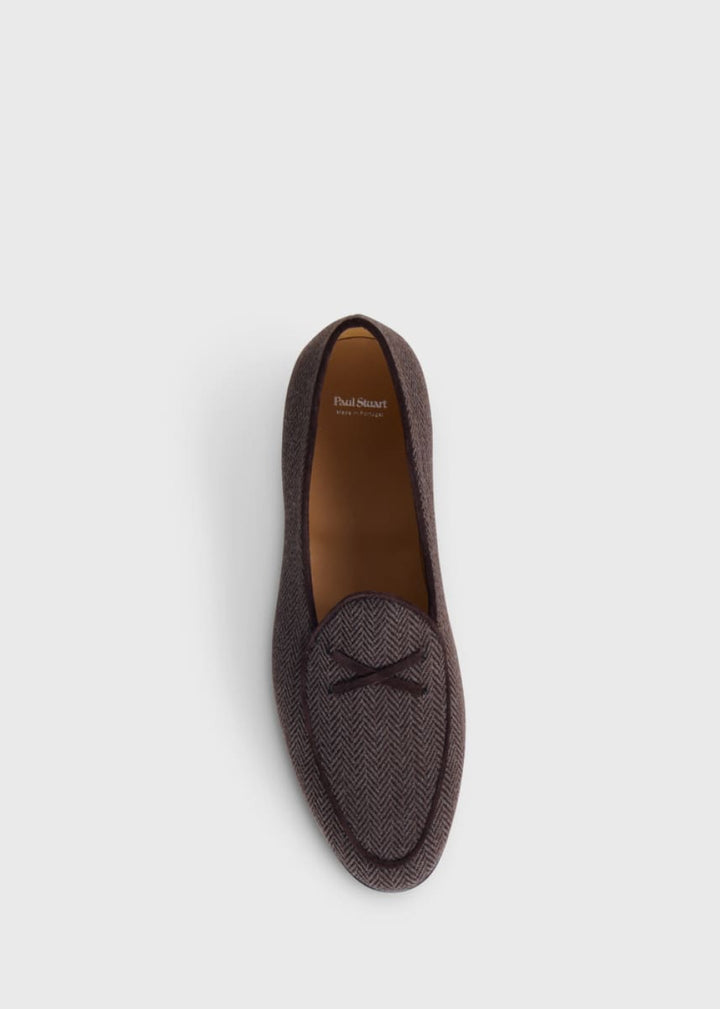 Francisco II Herringbone Loafer - Brown - Loafers