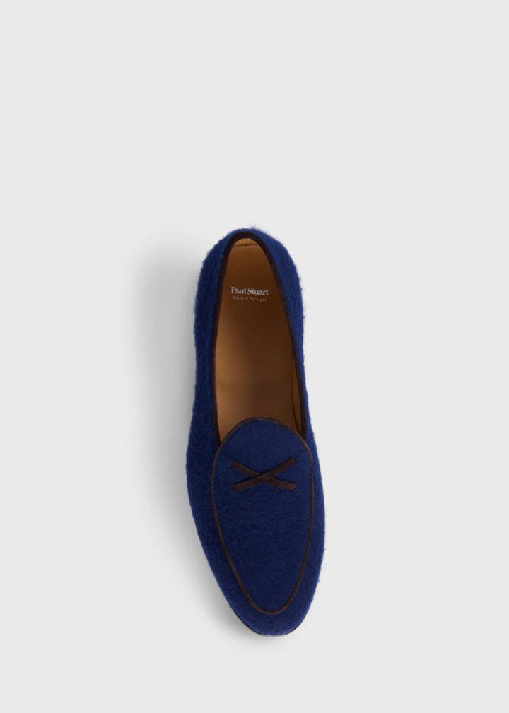 Francisco Ii Wool Loafer - Dark Blue - Loafers