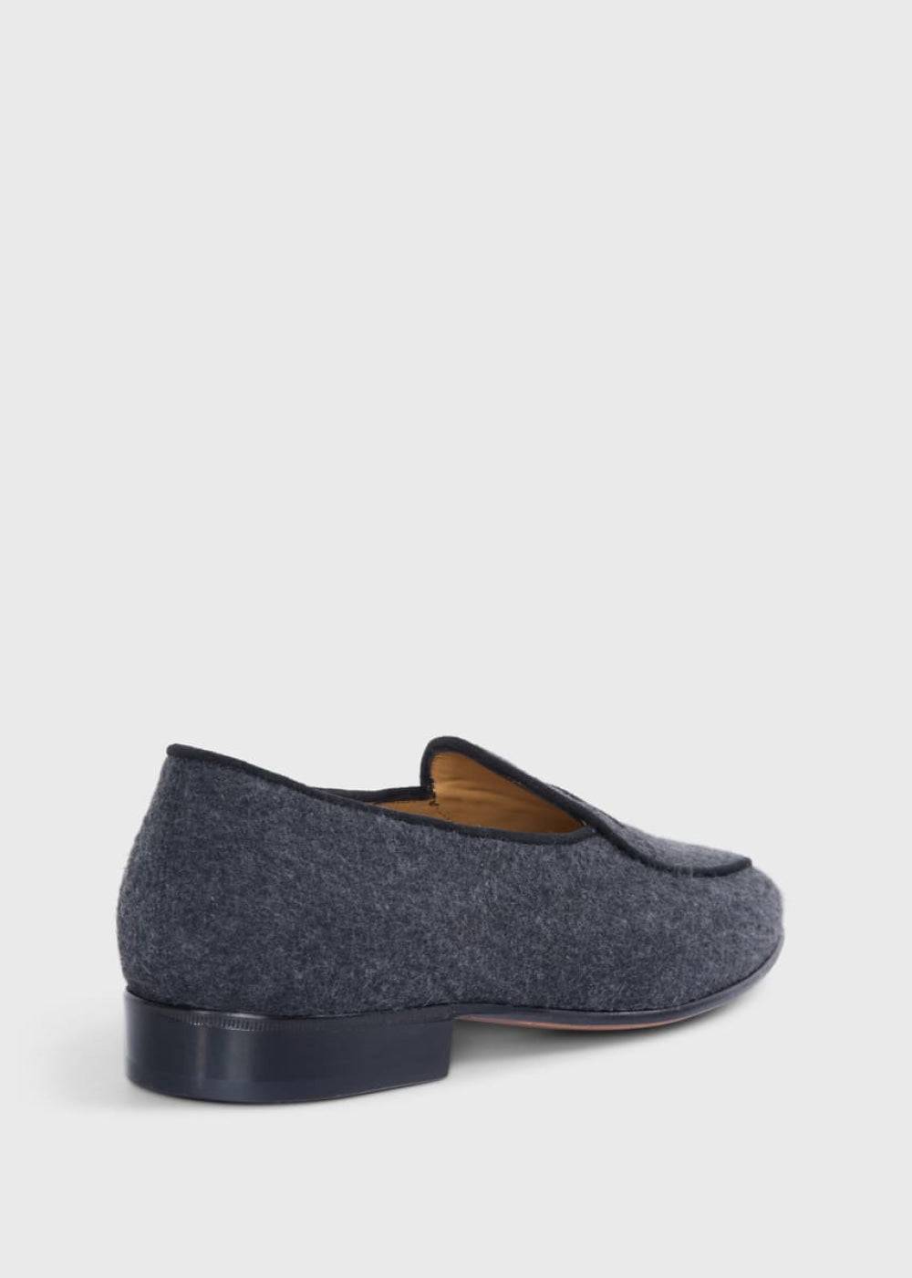 FRANCISCO II WOOL LOAFER - Dark Grey - Loafers