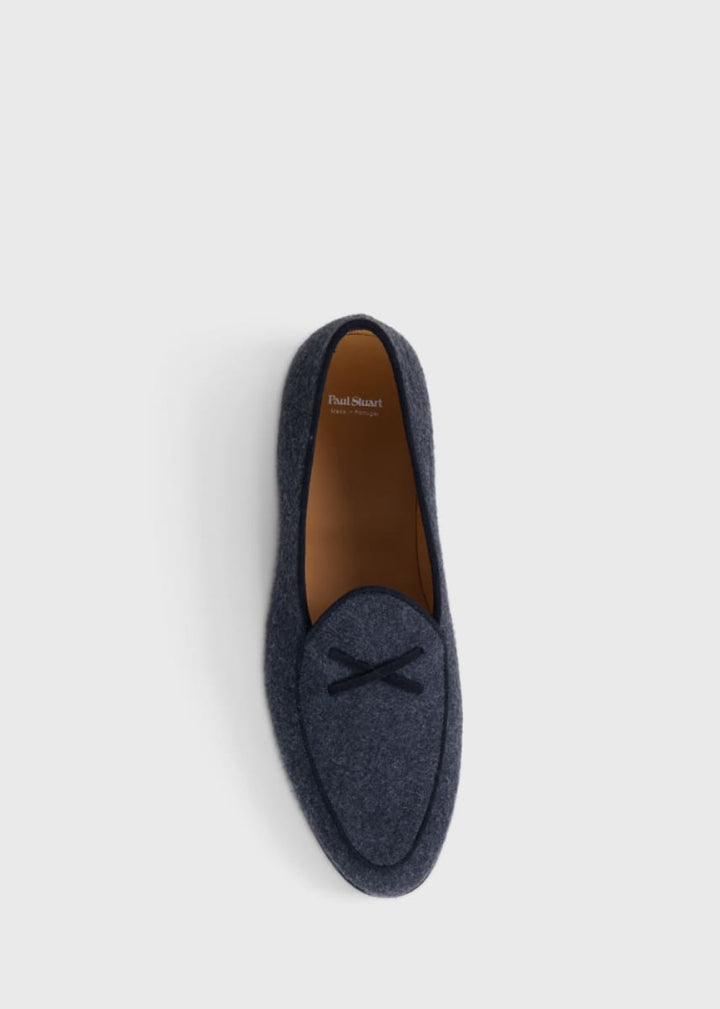 FRANCISCO II WOOL LOAFER - Dark Grey - Loafers