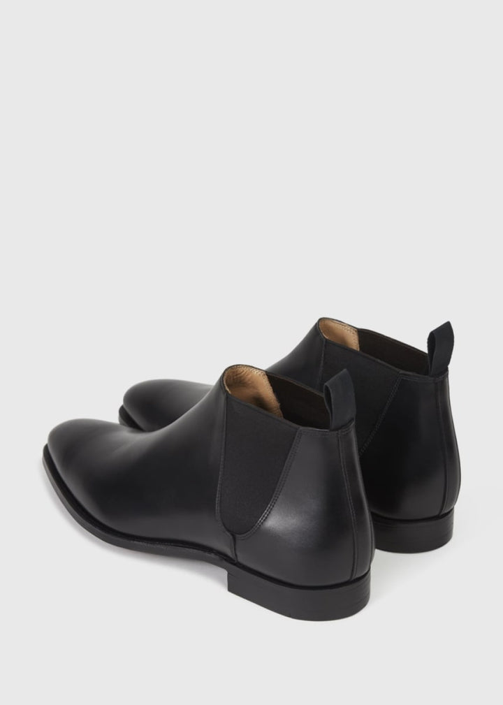 Franklin Patent Formal Slip-On - Black - Boots