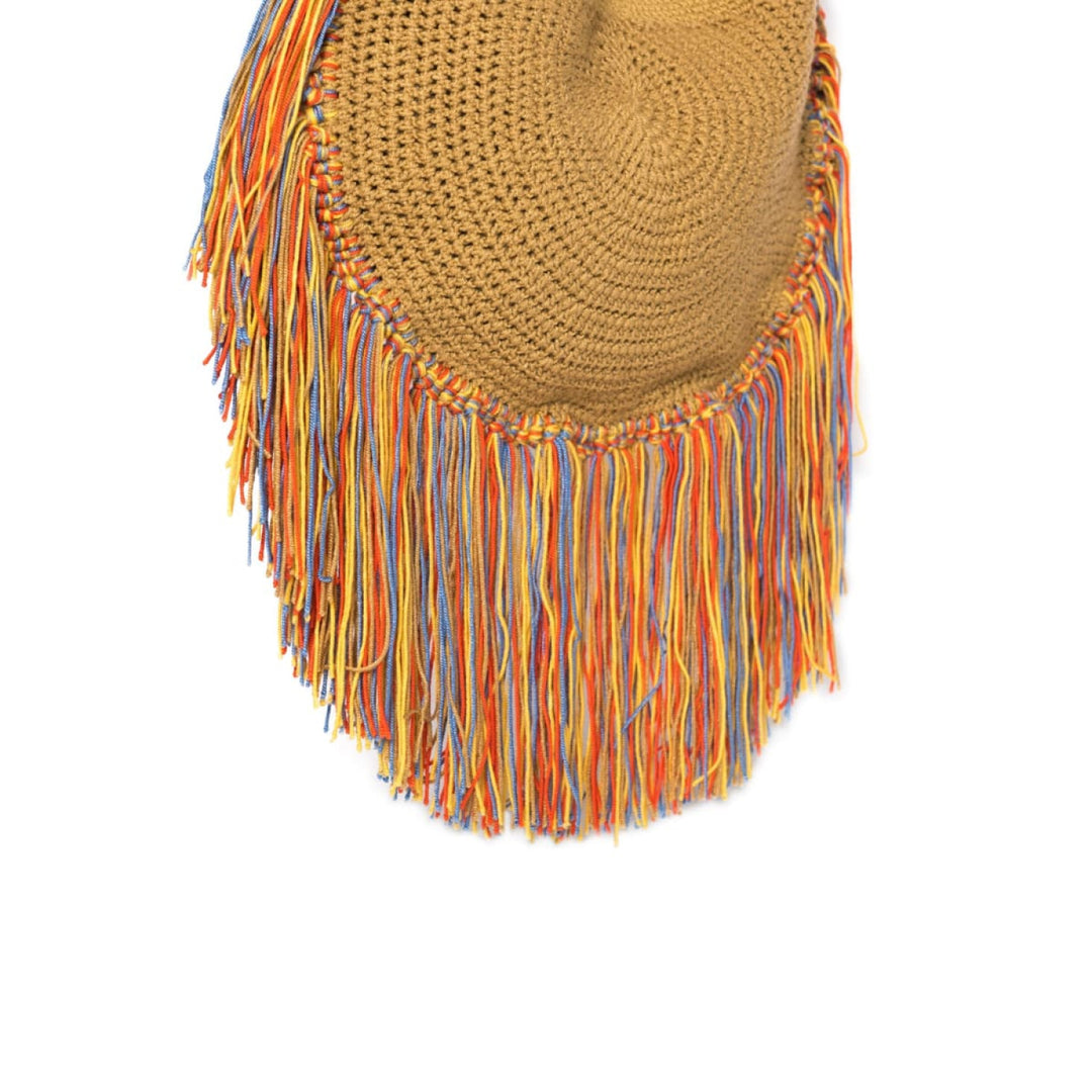 Fringe Colorful Boho Bag - One Size - Shoulder Bag