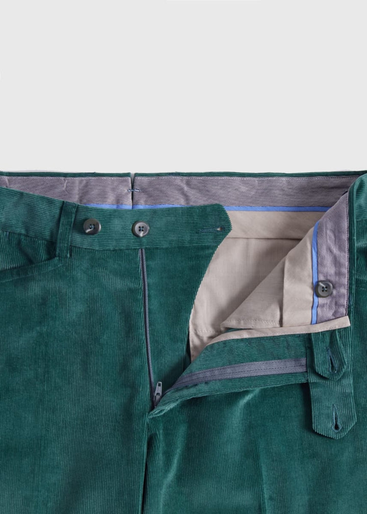 Phineas Cole Corduroy Casual Trouser - Green