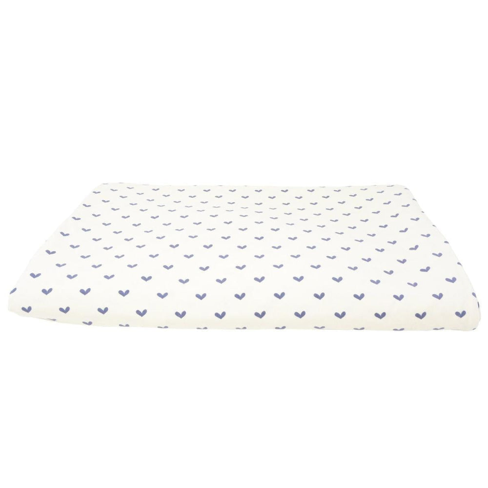 Full/Queen Duvet Cover - Polka Hearts Black - FULL/QUEEN - Duvet Cover