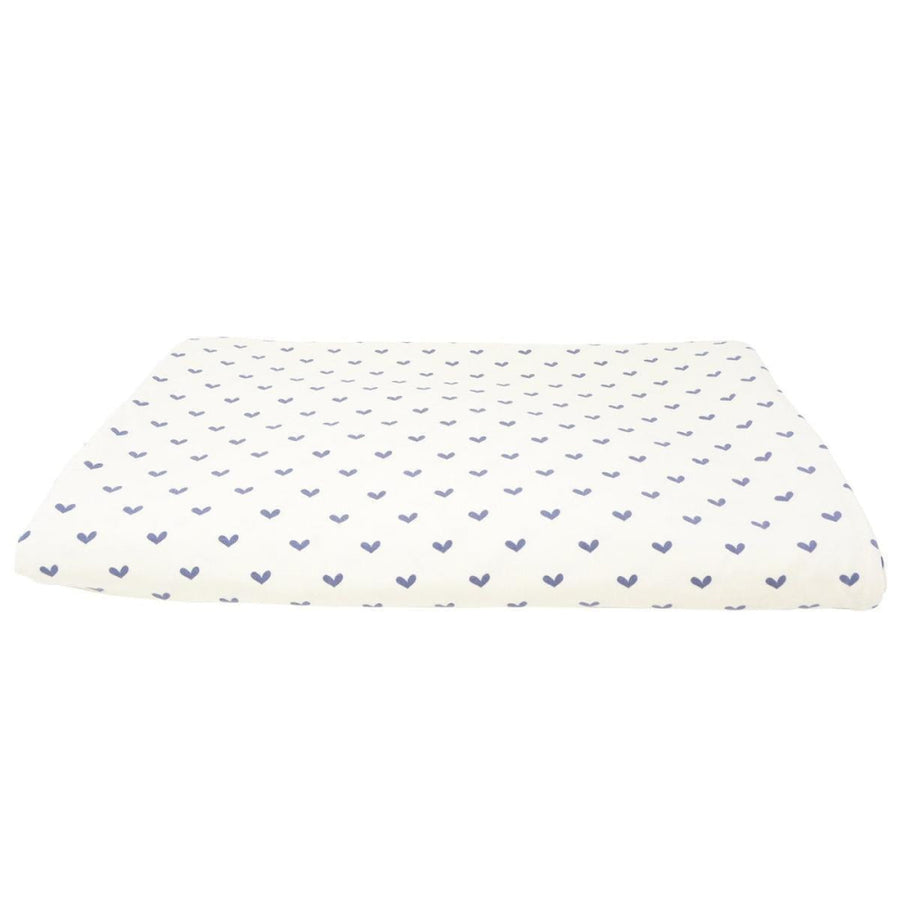 Full/Queen Duvet Cover - Polka Hearts Black - FULL/QUEEN - Duvet Cover