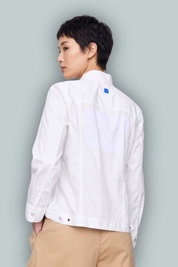 GAP × HFR Structured Shirt Jacket by Richfresh - Optic White