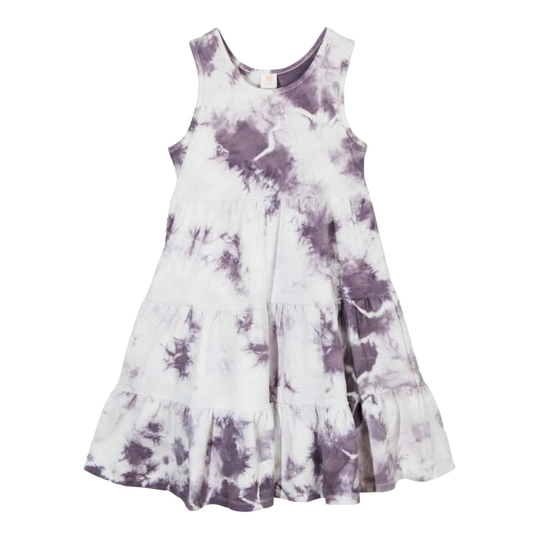 Girls Tank And Twirl Dress - White