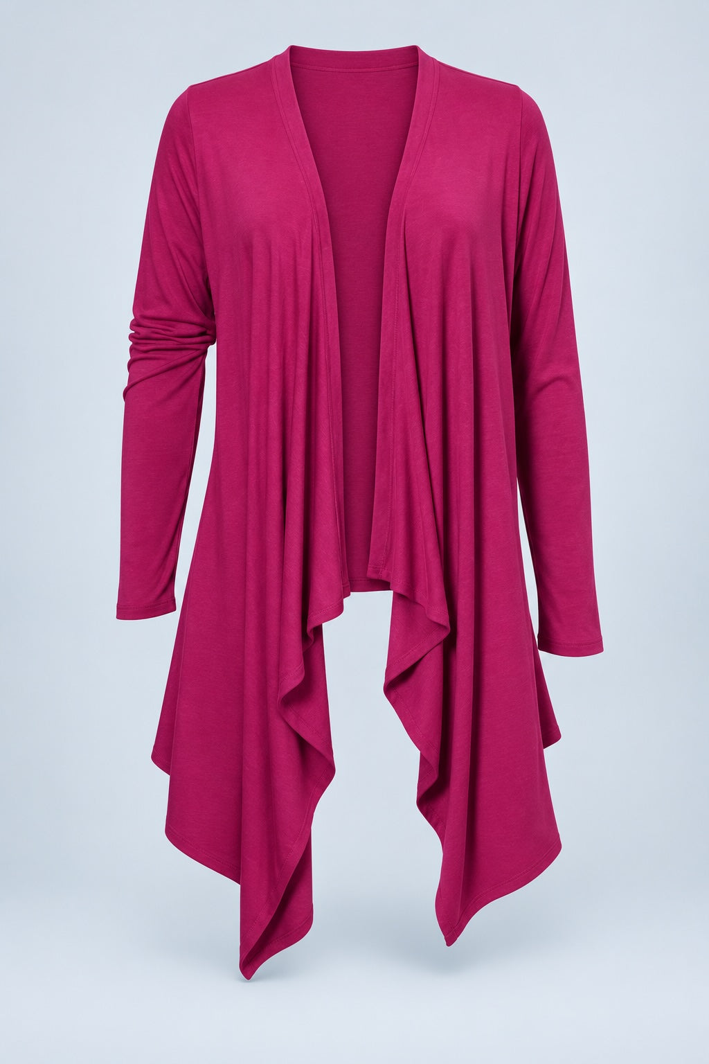 Go With The Flow Cardi Shawl - Berry