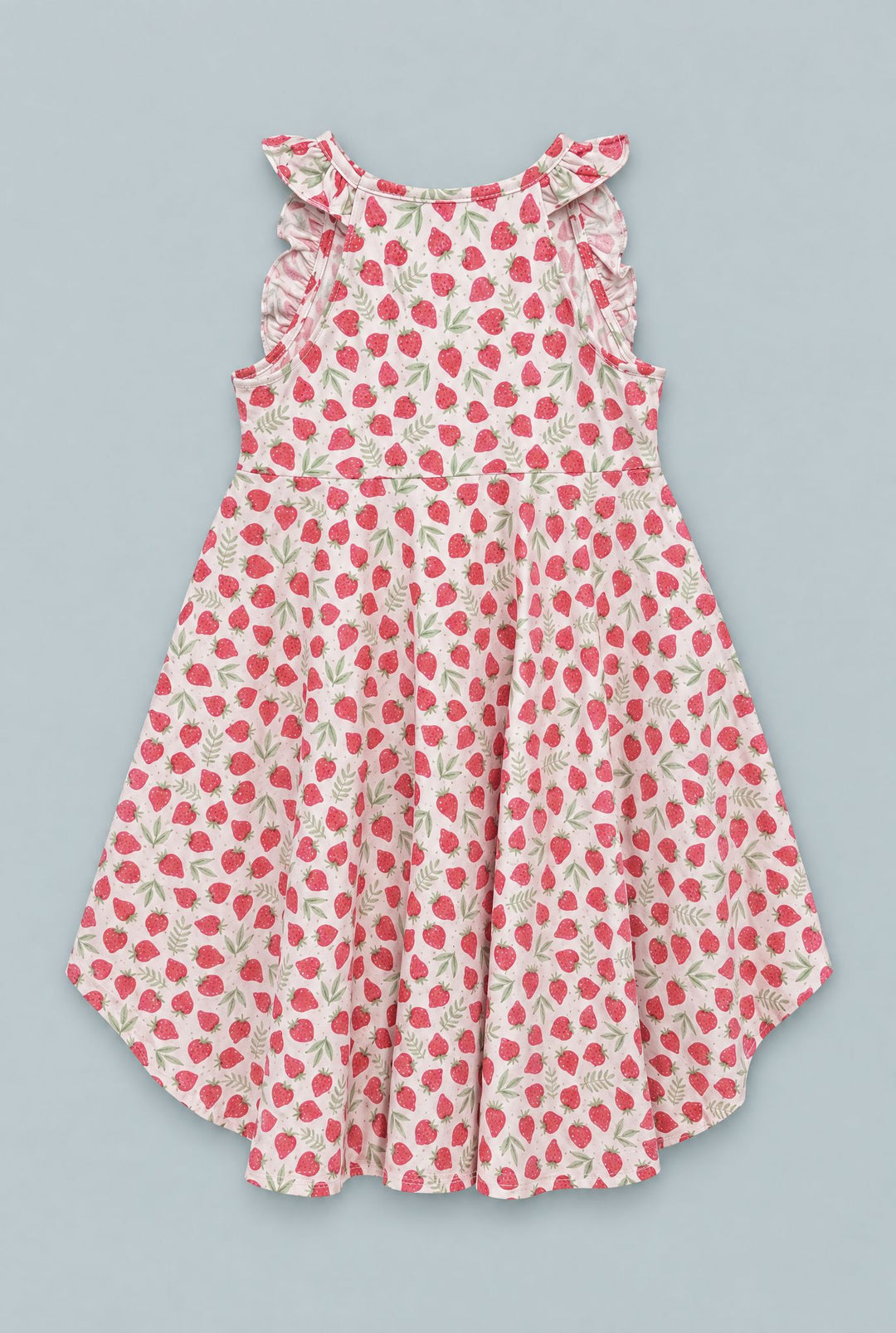Emma's Racerback Dress - Strawberry Basil