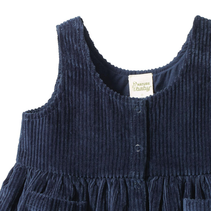Amelia Pinafore - Navy