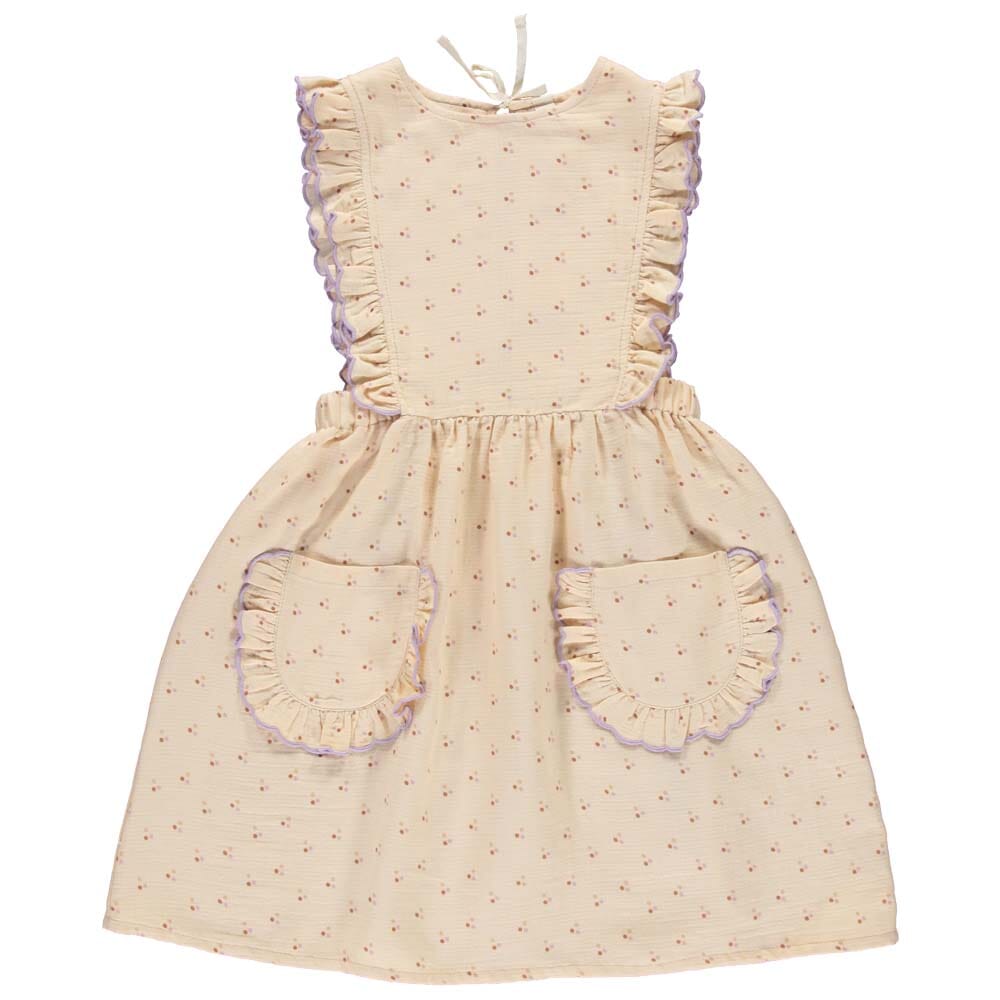 Pepa Apron - Pearled Ivory Dresses + Skirts Liilu 