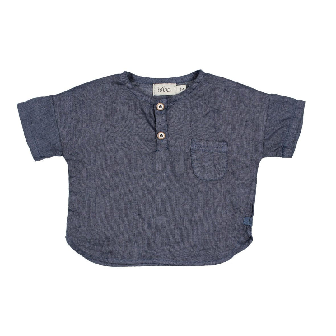 Pol Linen Shirt - Indigo