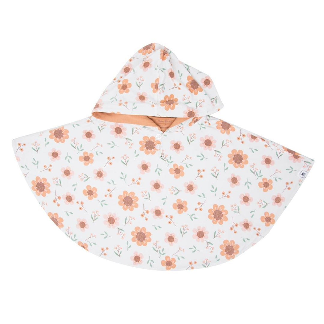 Hooded Poncho - Sunflower