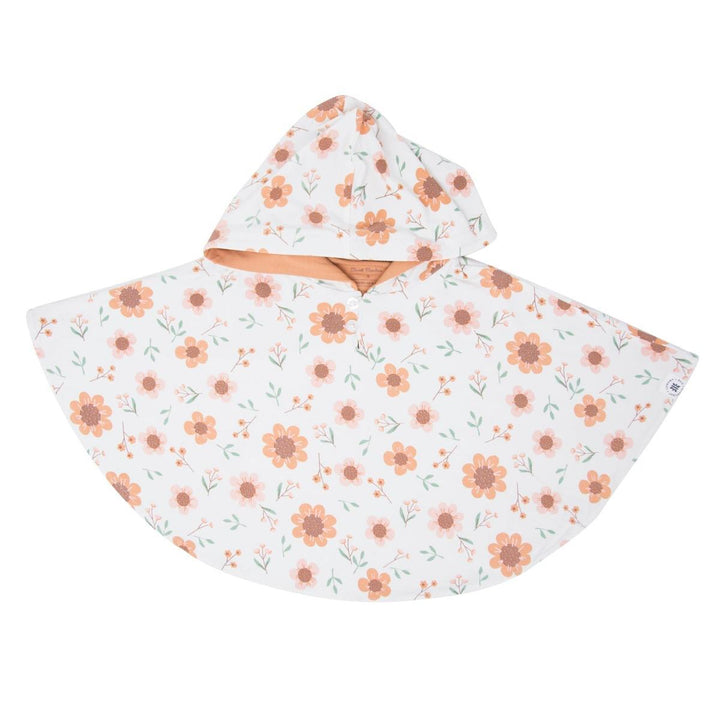 Hooded Poncho - Sunflower