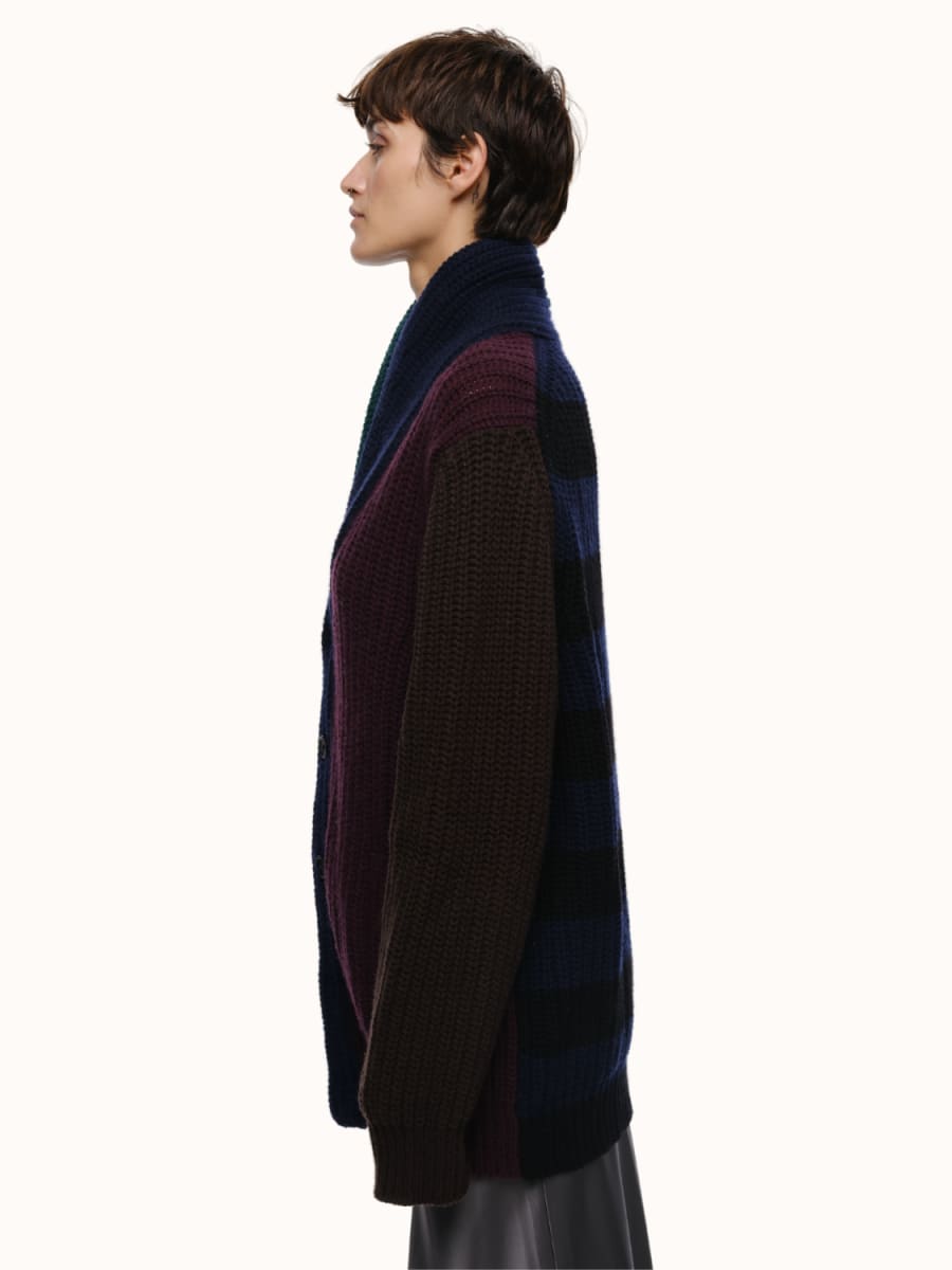 Quinn Cardigan - Dark Multi