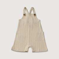 Rib Overalls - Bone