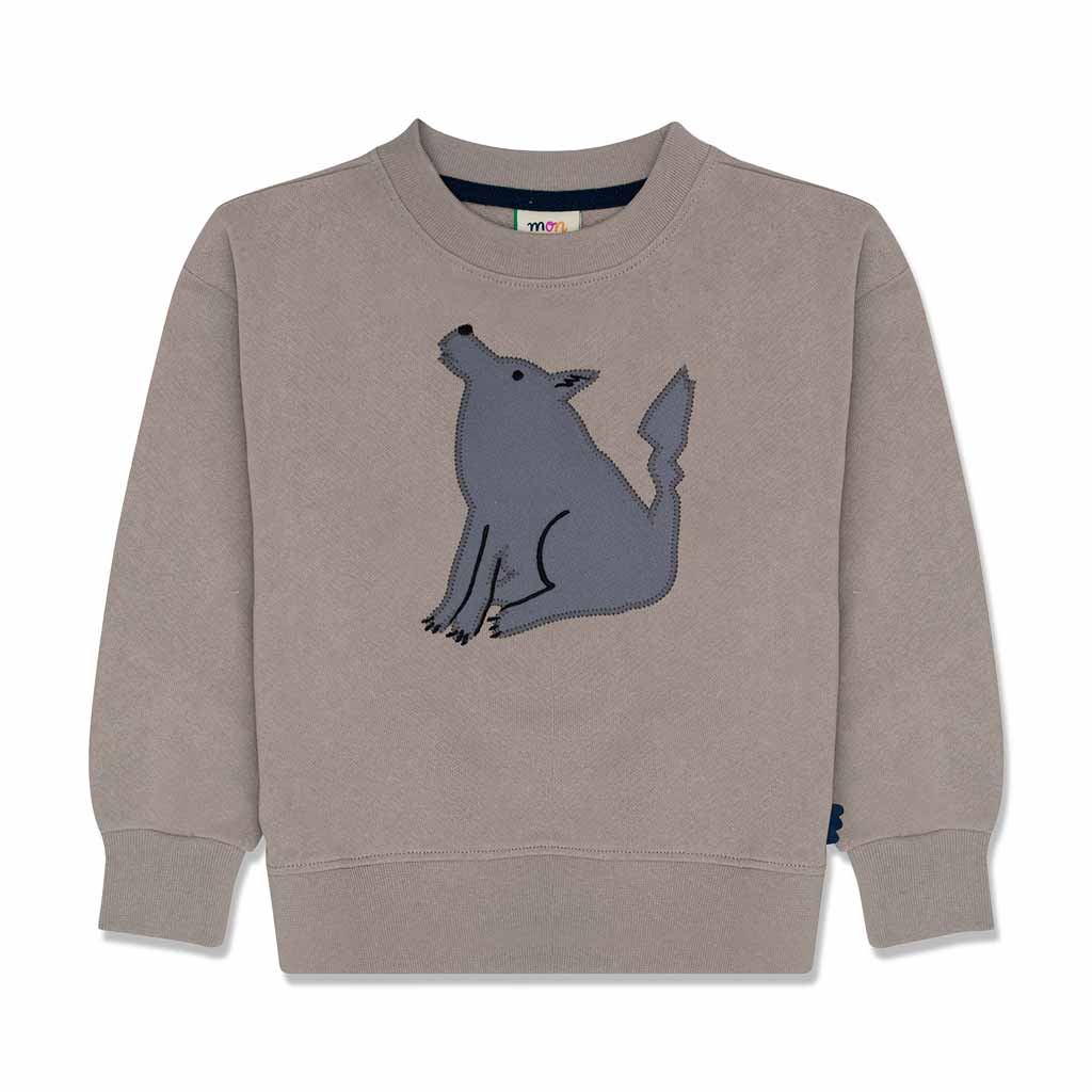 Wolf Kid Sweatshirt - Ash