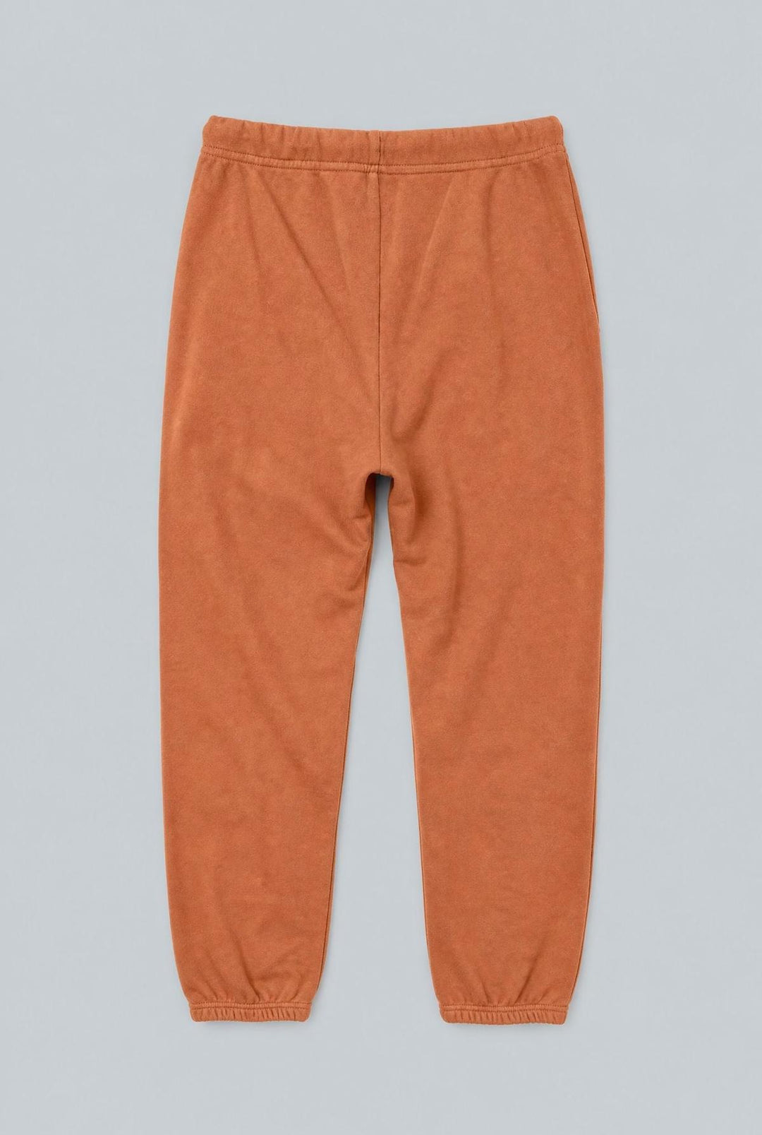 Embroidered Drawstring Sweatpants - Camel
