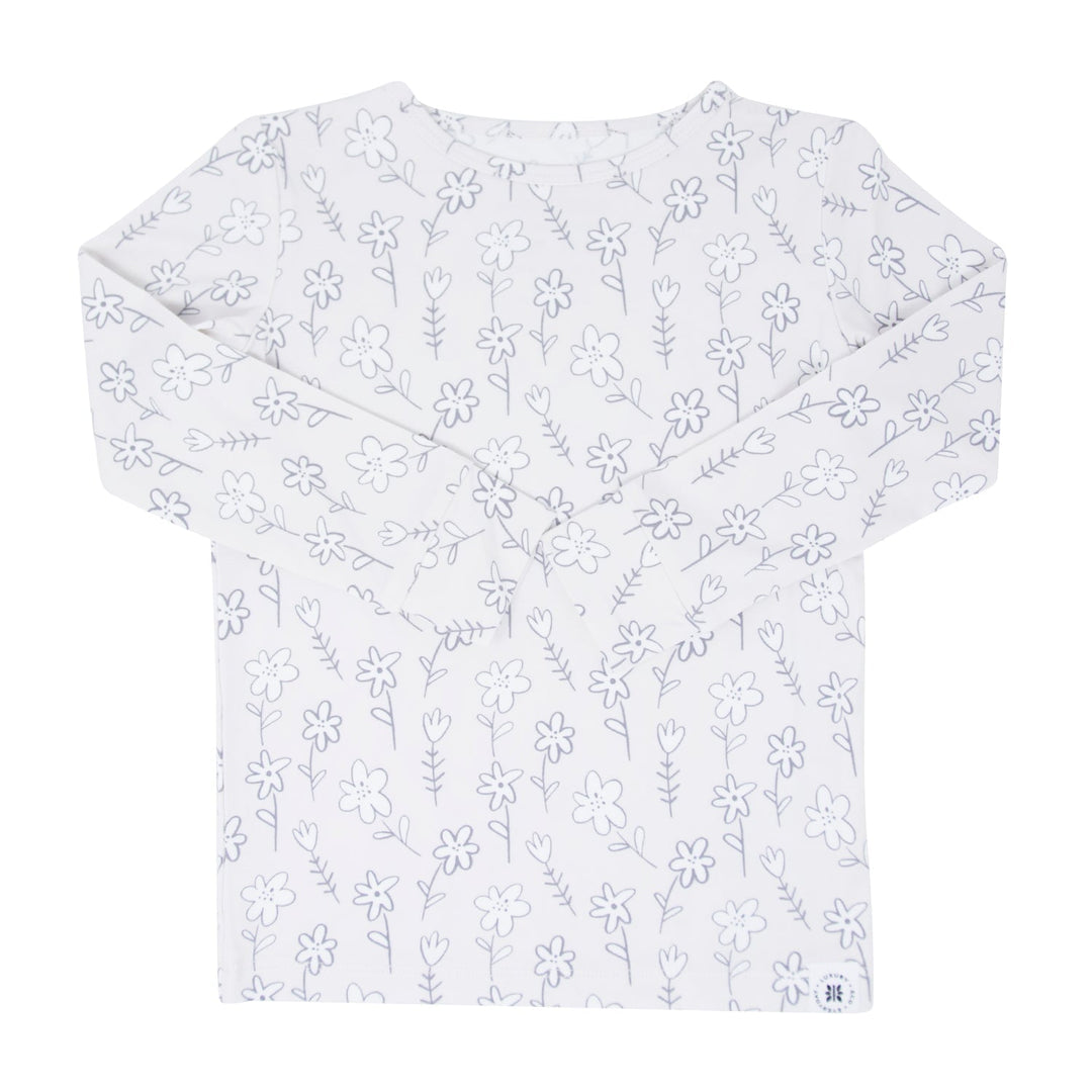 Big Kid Pajama - Grey Doodle