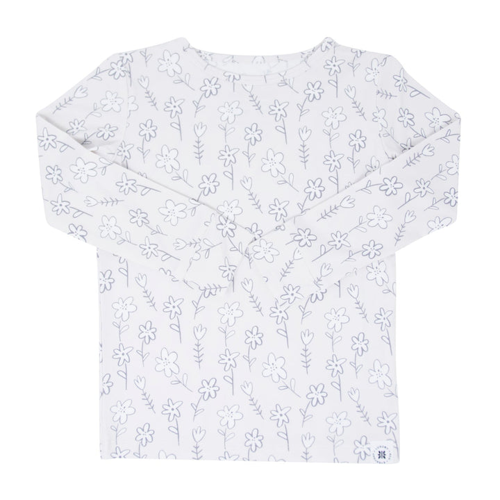 Big Kid Pajama - Grey Doodle