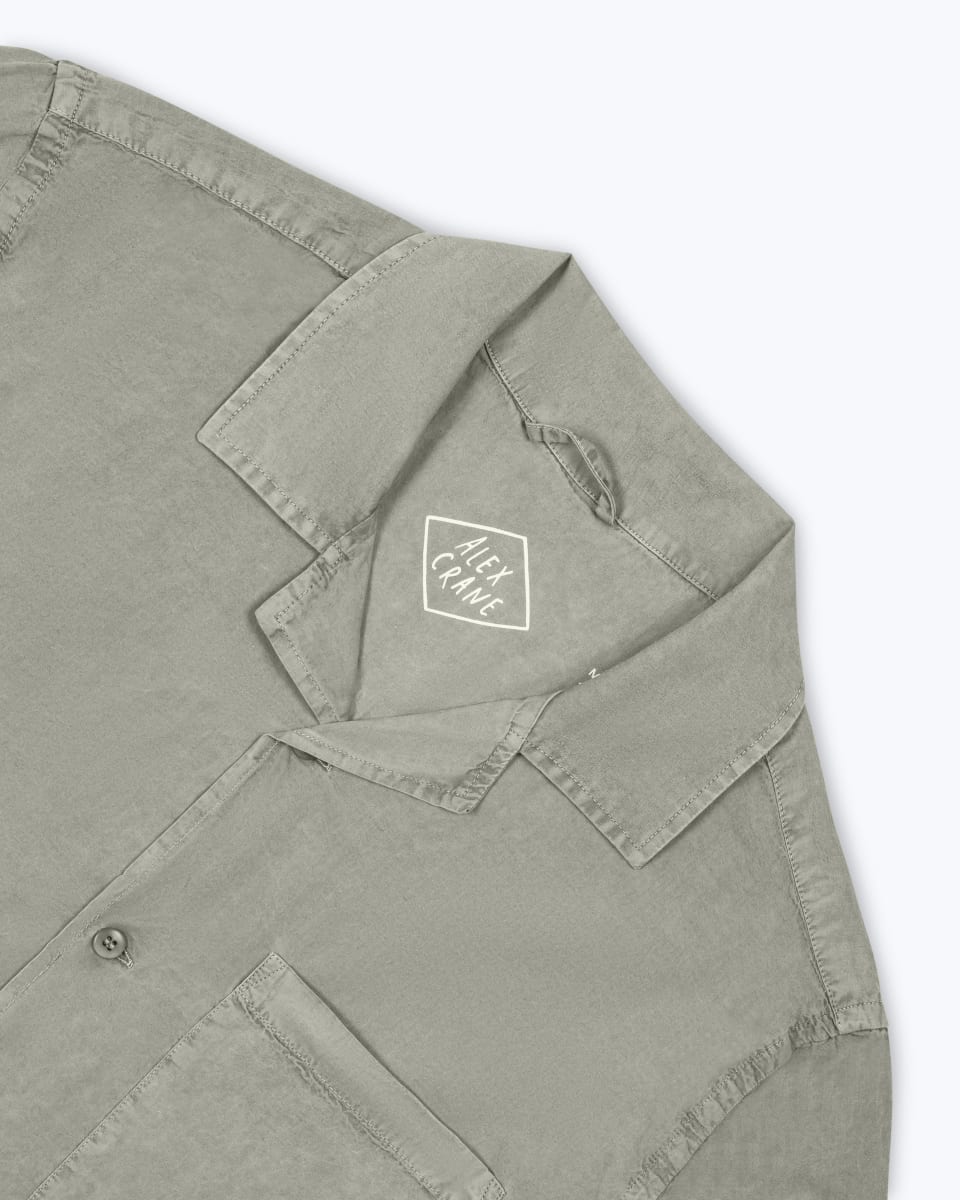 Air Cotton Camp Shirt - Riverstone