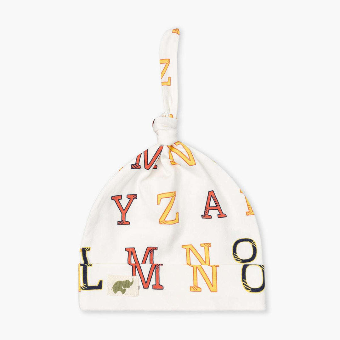 Top Knot Cap - Alphabet City on Neutral