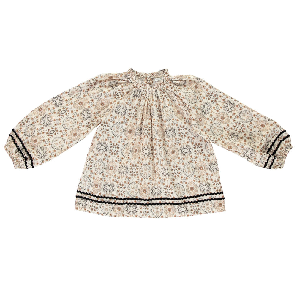 Gabriella Blouse - Vintage Floral - 10y - Blouse