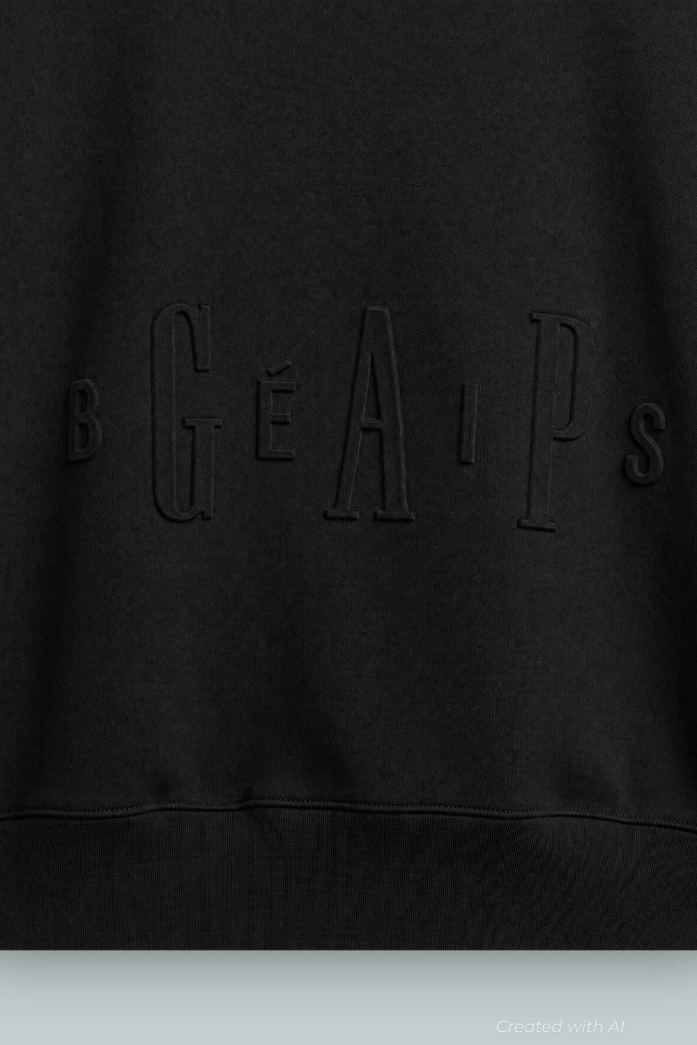 GAP × BÉIS Adult Heavyweight Travel Hoodie - Black - Hoodie