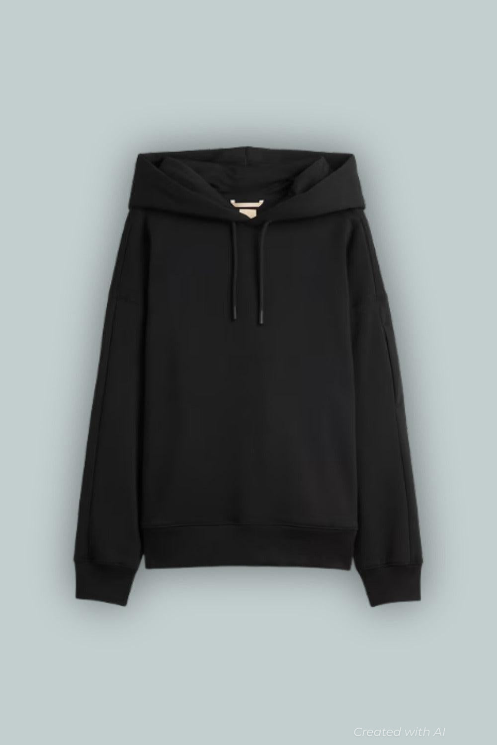 GAP × BÉIS Adult Heavyweight Travel Hoodie - Black - Hoodie