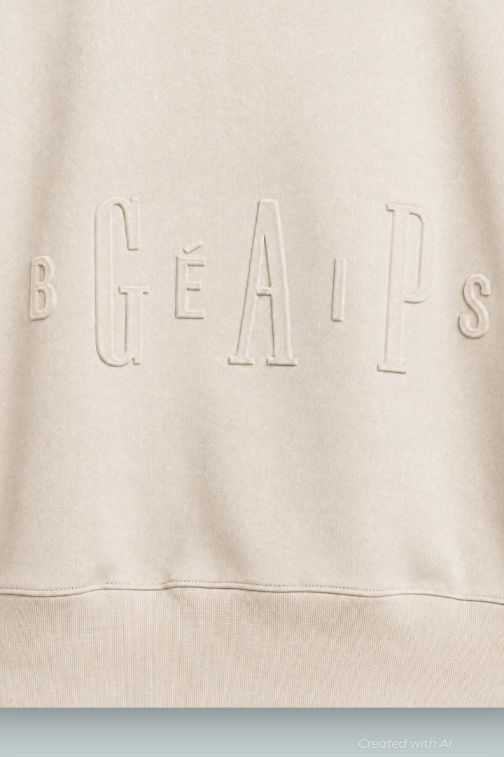 GAP × BÉIS Adult Heavyweight Travel Hoodie- Light Tundra - XXS - Hoodie