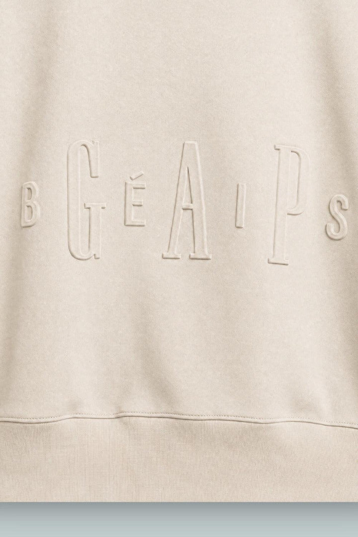 GAP × BÉIS Adult Heavyweight Travel Hoodie- Light Tundra - XXS - Hoodie