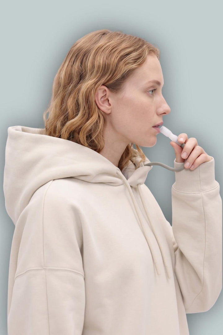 GAP × BÉIS Adult Heavyweight Travel Hoodie- Light Tundra - XXS - Hoodie