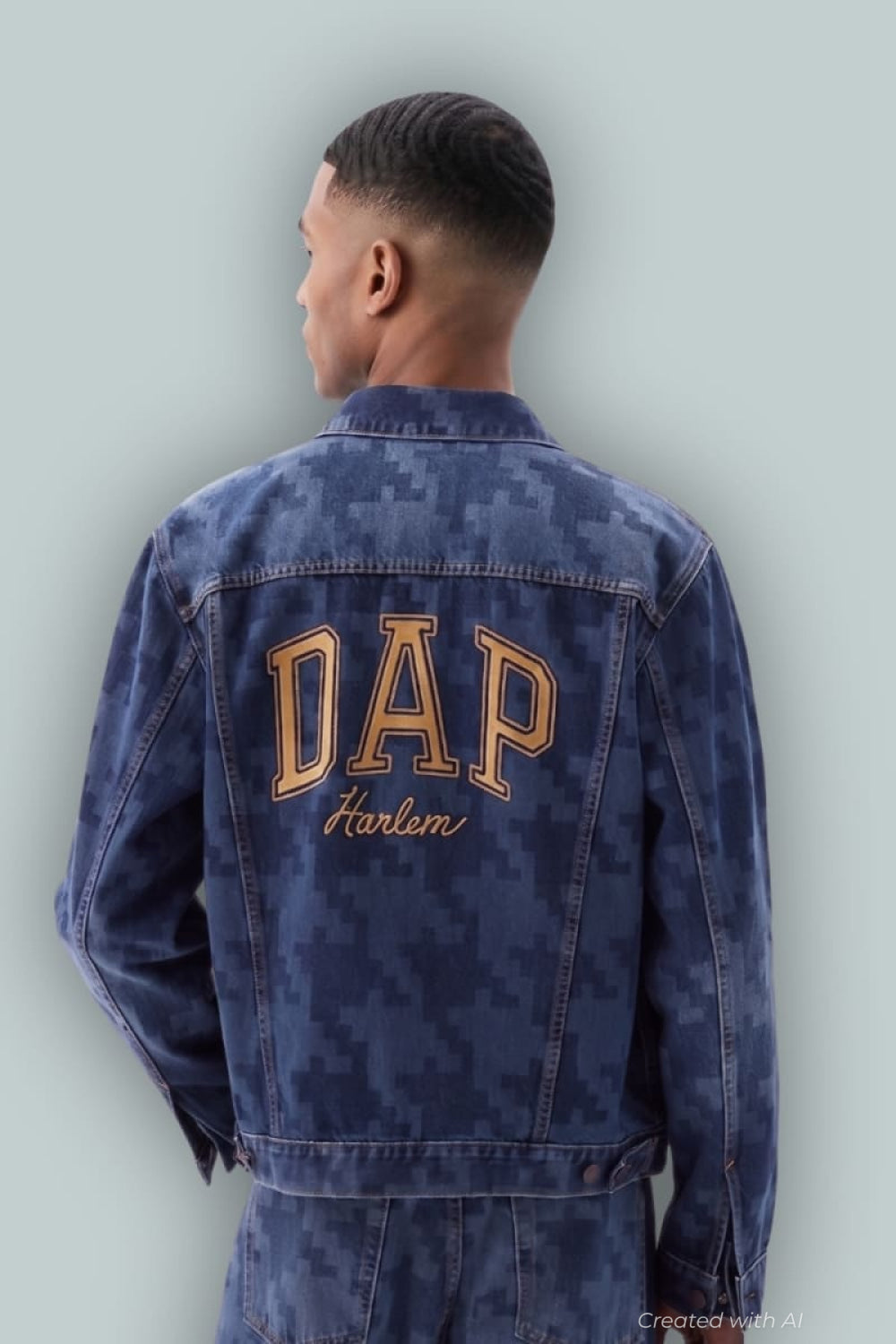 GAP × DAP Organic Cotton Icon Denim Jacket - Dark Indigo - Denim Jacket