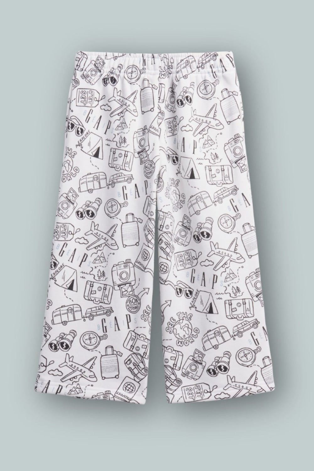 GAP x BÉIS Doodle Jogger - Optic White - 6-12M - Joggers