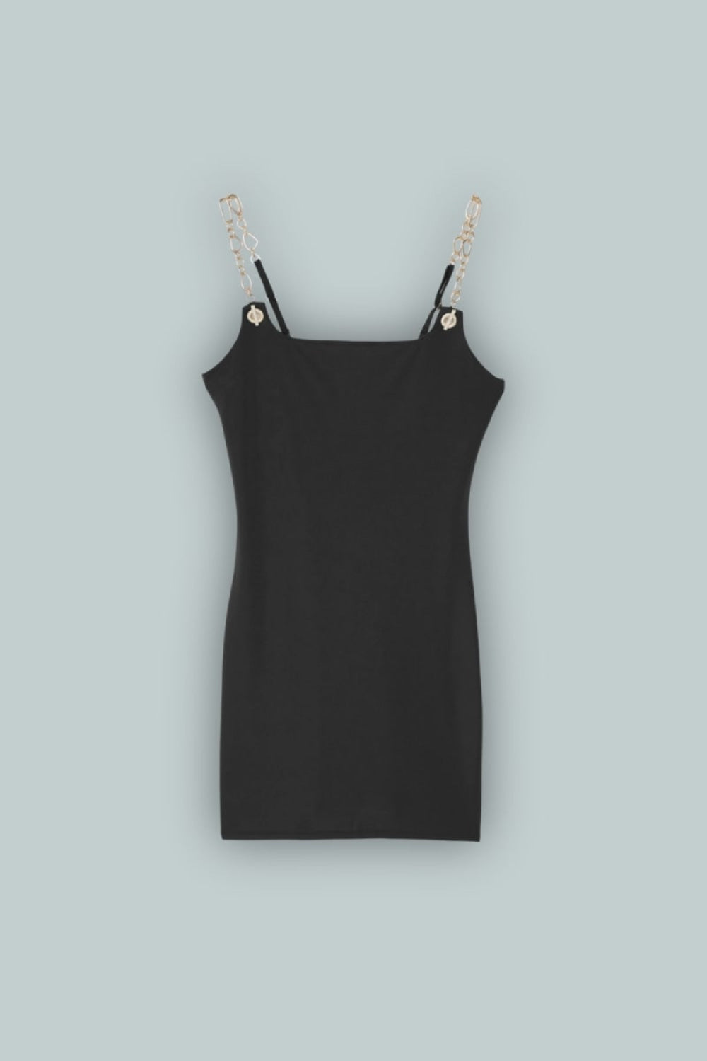 GAP x Cult Gaia Chain Slip Dress - True Black - Dresses