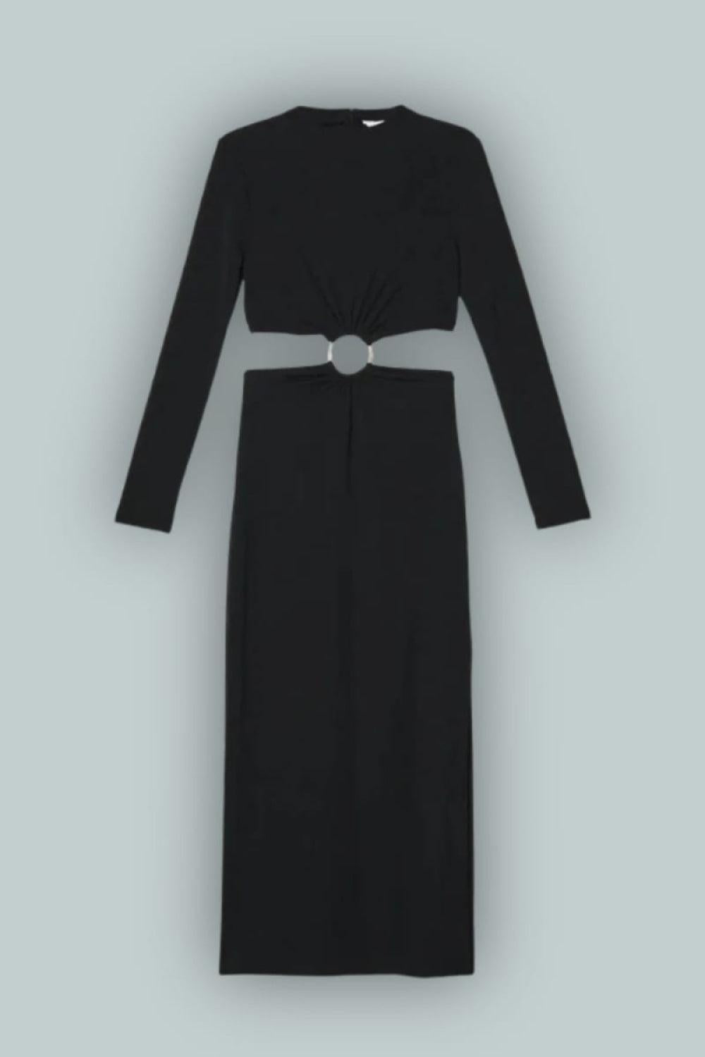 GAP x Cult Gaia LS Maxi Dress - True Black - Dresses