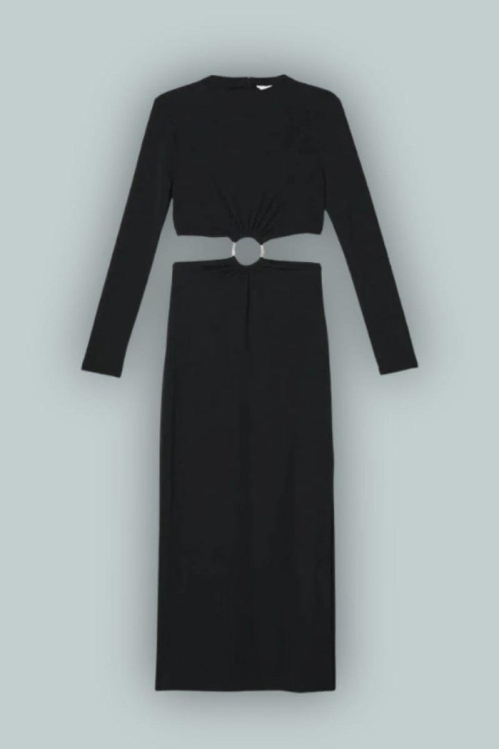 GAP x Cult Gaia LS Maxi Dress - True Black - Dresses