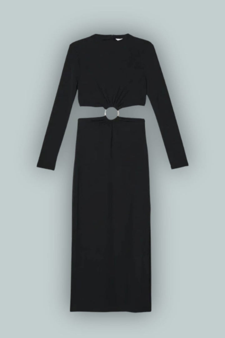 GAP x Cult Gaia LS Maxi Dress - True Black - Dresses