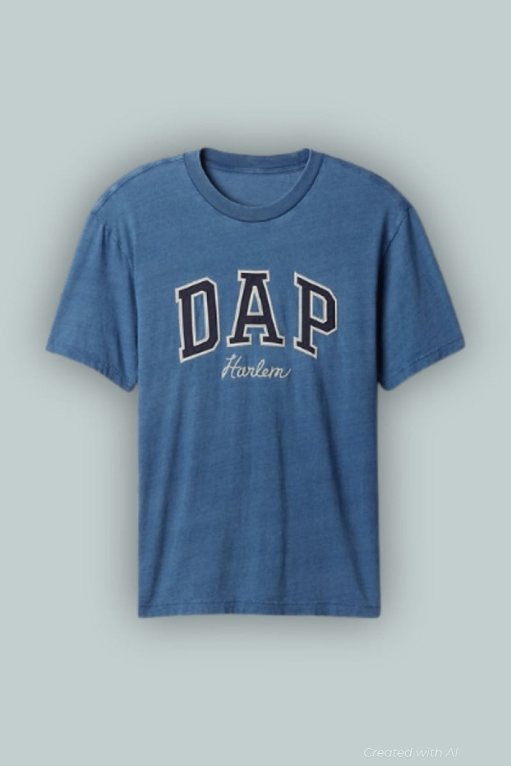 GAP X DAP Logo T-Shirt - Light Indigo - T-shirt