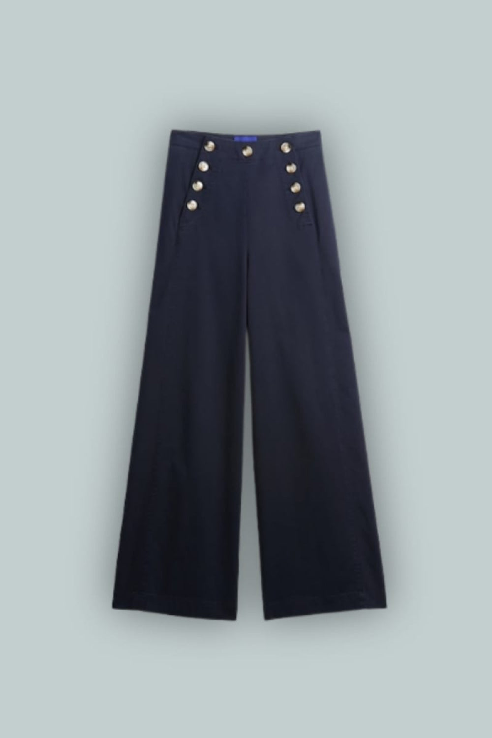 GapStudio High Rise Twill Sailor Pants - New Classic Navy - Pants