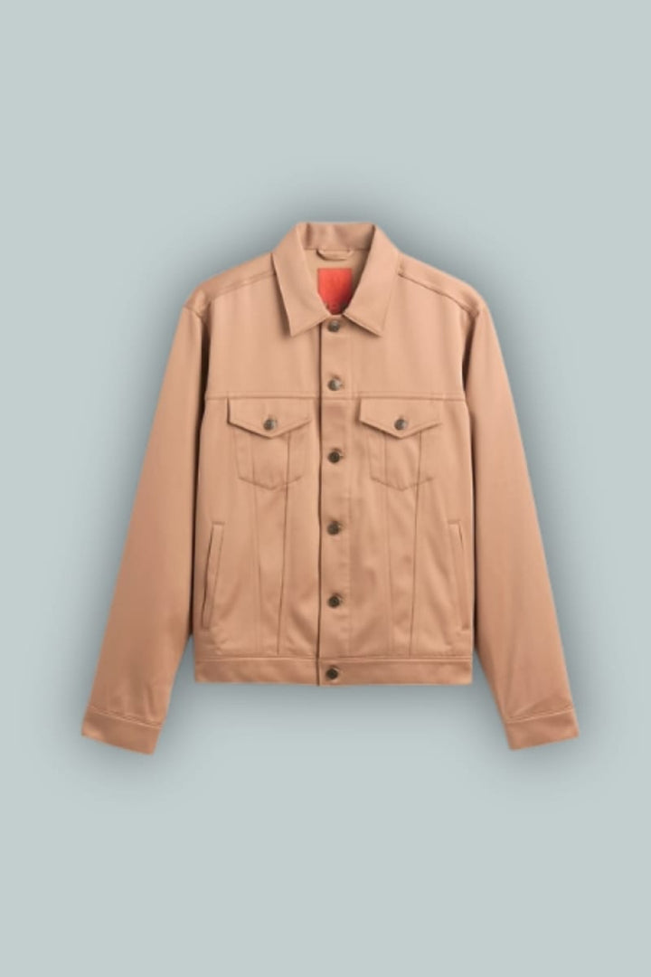 GapStudio Icon Satin Jacket - Camel - XXS - Leather Jacket