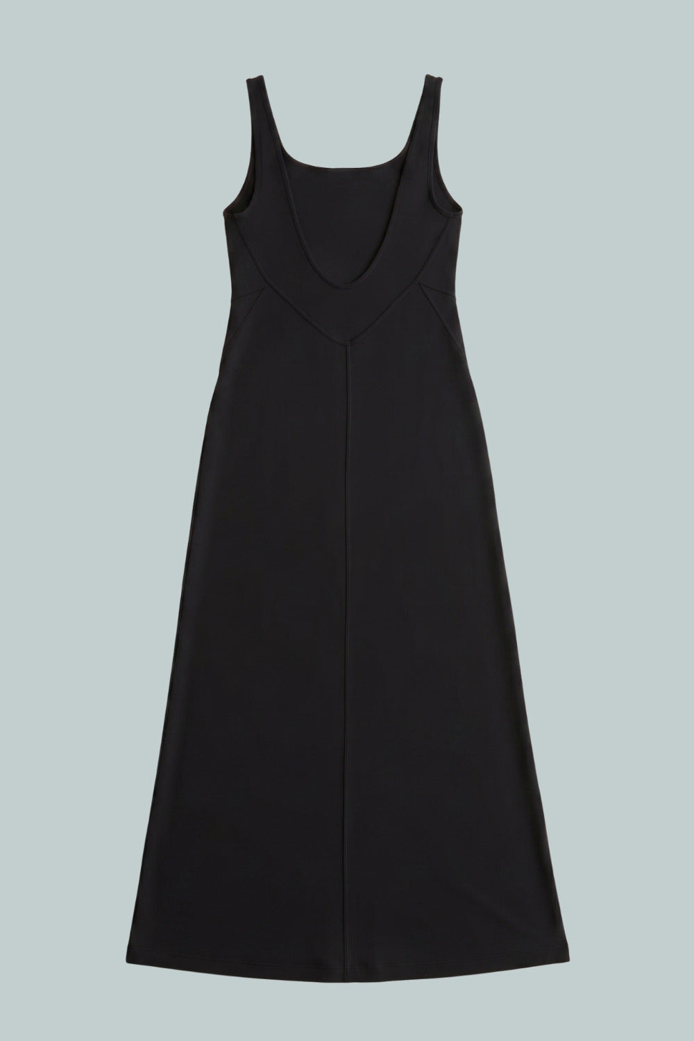 GapStudio Low Back Knit Dress - True Black - Dresses