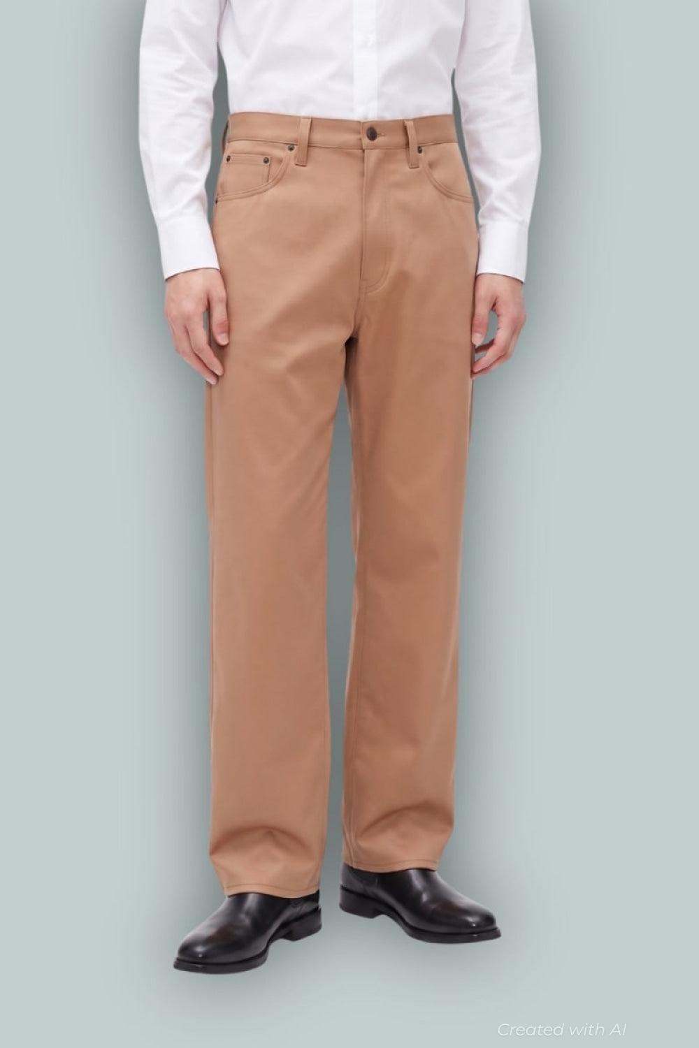 GapStudio Satin ‘90s Loose Pants - Camel Hair - Pants