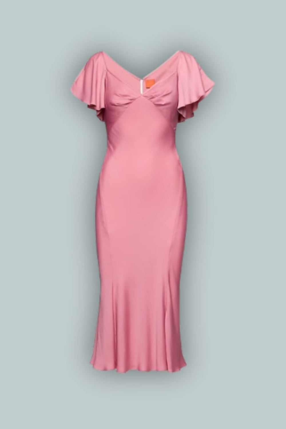GapStudio Satin Midi Dress - Elle Pink - Dresses